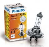 žarulja Philips H7 Vision + 30% svjetla