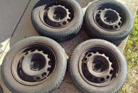 4 ČELIČNE FELGE SA RATKAPAMA ZA PEUGEOT I CITROEN 4X108 6,5X15 ET27