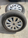 Čelična felga s gumom i ratkapom ford puma 16'' rupe 5x108, 3 kom.