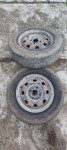 Čelične felge 13'' rupe 4x100, 2 kom.