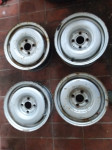 Čelične felge 13'' rupe 4x100, 6+ kom.
