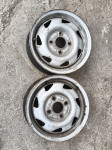 Čelične felge 13'' rupe 4x108, 2 kom.