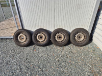 Čelične felge 13'' rupe 4x98, 4 kom.+ GUME 155/80/13 FIAT