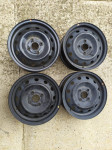 Čelične felge 14'' rupe 4x100, 4 kom.