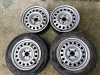 Čelične felge 14'' rupe 4x100, 4 kom.