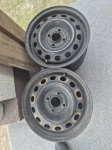 Čelične felge 14'' rupe 4x100, 4 kom.