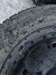 Čelične felge 14'' rupe 5x100, 4 kom. GUME DOBRE