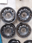 Čelične felge 14'' rupe 5x100, 4 kom.