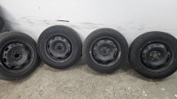 Čelične felge 14'' rupe 5x100, 4 kom.Vw Seat Škoda gume 175/70/14 2021