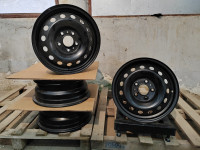Čelične felge 15'' 5x114.3, 4 kom, cb 67.1, pjeskarene+ plastificirane