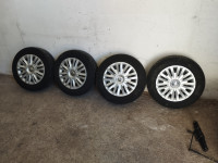 Čelične felge 15''+gume+ratkape Golf 6,7 4kom