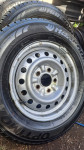 Čelične felge 14" 5x114,3 , 195 70 14, 4 kom , kao NOVE !!!.