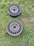Čelične felge za opel 15'' rupe 4x100, 2 kom.