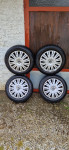Čelične felge 15'' rupe 4x100, 4 kom.