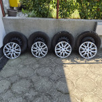 Čelične felge 15'' rupe 5, 4 kom.