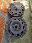Čelične felge 15'' rupe 5x100, 4 kom.