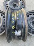 Čelične felge 15'' rupe 5x110, 4 kom.