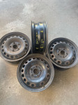 Čelične felge 15'' rupe 5x112, 4 kom.