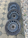 Čelične felge 15'' rupe 5x112, 4 kom.