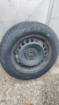 Zimske gume 195/65/15 + Čelične felge 15'' rupe 5x112, 6Jx15h2 et37.