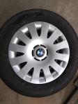 Čelične felge 15'' rupe 5x120,bmw ,sa gumama 195/65/15 i ratkapama