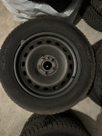 Čelične felge 15'' rupe 5x98, 4 kom. sa zimskim gumama