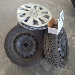 Čelične felge 15'' Toyota Yaris sa Sava Eskimo gumama i radkapama.
