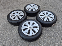 Celicne felge 16 5x100 VW T-Cross Taigo Polo sa ratkapama i zimskim gu