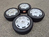 Celicne felge 16 5x112 Audi A3 8P 8V sa ratkapama i zimskim gumama 205
