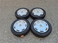 Celicne felge 16 5x112 Audi A3 8P 8V sa ratkapama i zimskim gumama 205