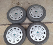 Čelične felge 16 5x112 sa zimskim gumama Original VW. Seat. Škoda.Audi