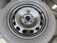 Čelične felge 16'' rupe 5x112, 4 kom.Orginal VW/+ gume 205/55/16 zimse