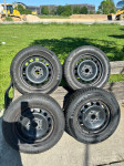 Čelične felge 16'' rupe 5x112, 4 kom i zimski set guma 205/60/16