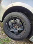 Renault čelične felge 16'' rupe 5x114.3, 4 kom. + gume+TPMS ventili