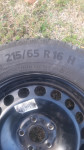 Zimske gume sa c.felgama za vw 16'' rupe 5x112, 4 kom.