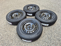NOVE celicne felge 17 5x112 Seat Tarraco sa NOVIM zimskim gumama 215/6