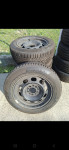Čelične felge BMW 16'' rupe 5x120, 4 kom, sa gumama 7 mm