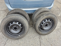 Čelične felge Ford 15'' 5x108 + Sava Eskimo S3 dot 4424 4 kom 220€
