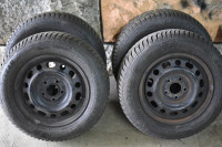 Čelične felge sa Goodyear 195/65R15 zimskim gumama - Mazda