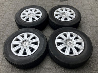 ČELIČNE FELGE (VW) + RATKAPE (VW) + ZIMSKE GUME (195/65/15)