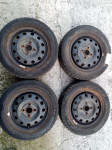 Hyundai i10, komplet felge i gume