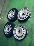 Smart 453 celicne felge 15" +2zimske gume 5.5mm+tpms senzori 100€ set