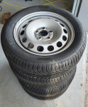 VW CADDY CELICNE FELGE 16" I GUME 205/55 R16