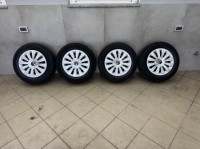 VW čelične felge s gumama 5x112, 4 kom **DOT 25,7.5 mm,KO NOVE**