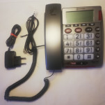 Fiksni telefon za starije i osobe oštećenog sluha