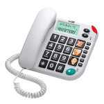 MaxCom KXT480 žični stolni telefon s velikim tipkama i LCD zaslonom –