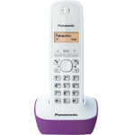 Panasonic Telefon bežični, LED display, bijelo/ljubičasti - KX-TG1611F