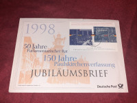 9 x Deutsche Post - Jubilaumbrief