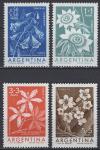 Argentina - Set od 4 - Cvijeće - Mi 754~757 - 1960 - MNH