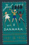 Bozicne marke Danska arak (1959 overprint 1953)